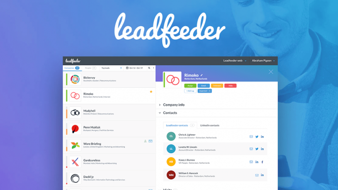 ¿Cómo saber quién visita tu web con Leadfeeder?
